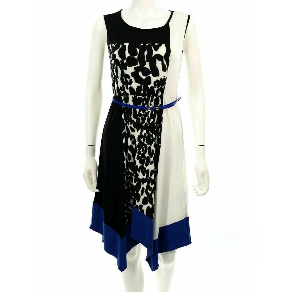 5 Twelve Sleeveless Dress Womens M Asymmetric Hem